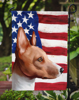 Basenji American Flag Flag Garden Size CK6417GF