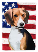 Beagle American Flag Flag Garden Size CK6421GF