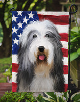 Bearded Collie American Flag Flag Garden Size CK6423GF