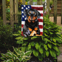 Beauceron American Flag Flag Garden Size CK6424GF