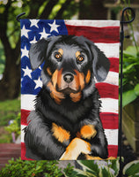 Beauceron American Flag Flag Garden Size CK6424GF