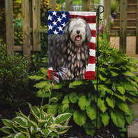 Bergamasco American Flag Flag Garden Size CK6430GF