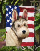 Berger Picard Dog American Flag Flag Garden Size CK6432GF