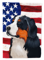 Bernese Mountain Dog American Flag Flag Garden Size CK6433GF