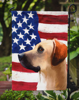 Black Mouth Cur Dog American Flag Flag Garden Size CK6436GF