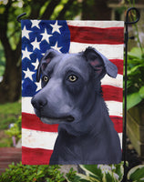 Blue Lacy Dog American Flag Flag Garden Size CK6442GF