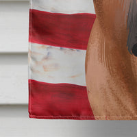 Boerboel Dog American Flag Flag Canvas House Size CK6444CHF