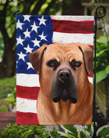 Boerboel Dog American Flag Flag Garden Size CK6444GF