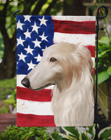 Borzoi Dog American Flag Flag Garden Size CK6449GF