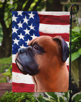 Boxer Dog American Flag Flag Garden Size CK6454GF