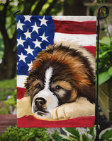 Bucovina Shepherd Dog American Flag Flag Garden Size CK6465GF