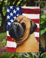 Bullmastiff Dog American Flag Flag Garden Size CK6469GF