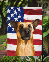 Chinook Dog American Flag Flag Garden Size CK6489GF