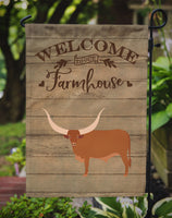 Ankole-Watusu Cow Welcome Flag Garden Size CK6767GF