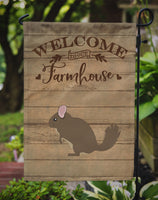 Chinchilla Welcome Flag Garden Size CK6819GF