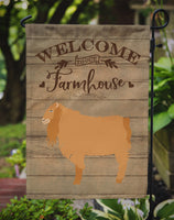 American Lamancha Goat Welcome Flag Garden Size CK6829GF