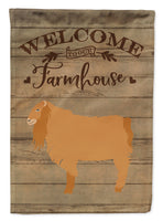 American Lamancha Goat Welcome Flag Garden Size CK6829GF