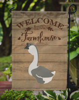 African Goose Welcome Flag Garden Size CK6843GF