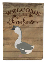 African Goose Welcome Flag Garden Size CK6843GF