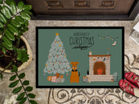 Airedale Christmas Everyone Indoor or Outdoor Mat 24x36 CK7604JMAT