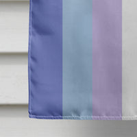 Bigender Pride Flag Canvas House Size