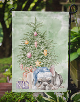 Christmas French Bulldog Black #1 Flag Garden Size