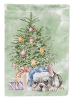 Christmas French Bulldog Black #1 Flag Garden Size