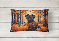 Affenpinscher Fall Fabric Decorative Pillow