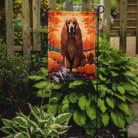 Afghan Hound Fall Garden Flag