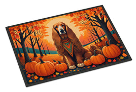 Afghan Hound Fall Indoor or Outdoor Mat 24x36