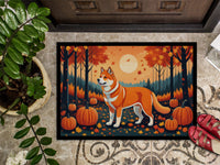 Akita Fall Indoor or Outdoor Mat 24x36