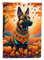 Belgian Malinois Fall House Flag