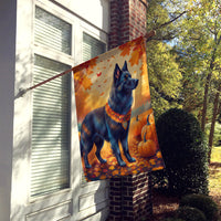 Belgian Sheepdog Fall House Flag