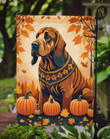 Bloodhound Fall Garden Flag