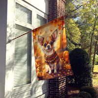 Chihuahua Fall House Flag