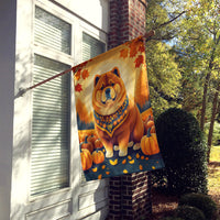 Chow Chow Fall House Flag