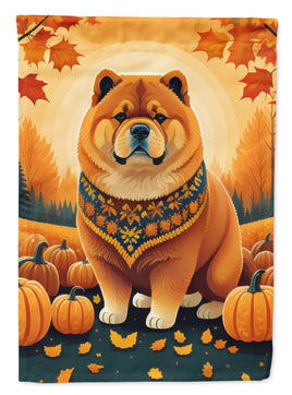 Chow Chow Fall House Flag