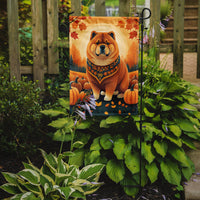 Chow Chow Fall Garden Flag