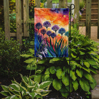 Agapanthus in Color Garden Flag