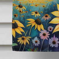 Black-eyed Susans in Color House Flag