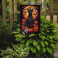 Belgian Malinois Witchy Halloween Garden Flag