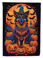 Belgian Tervuren Witchy Halloween House Flag