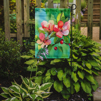 Arkansas Apple Blossom in Watercolor Garden Flag