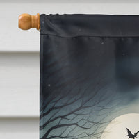 Beagle Spooky Halloween House Flag