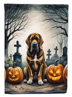 Bloodhound Spooky Halloween House Flag