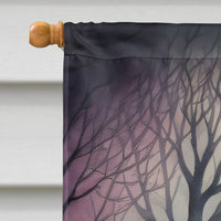 Border Terrier Spooky Halloween House Flag