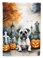 Boxer Spooky Halloween House Flag