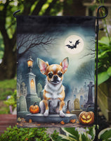 Chihuahua Spooky Halloween Garden Flag