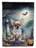 Chihuahua Spooky Halloween Garden Flag