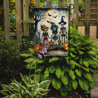 Calacas Skeletons Spooky Halloween Garden Flag